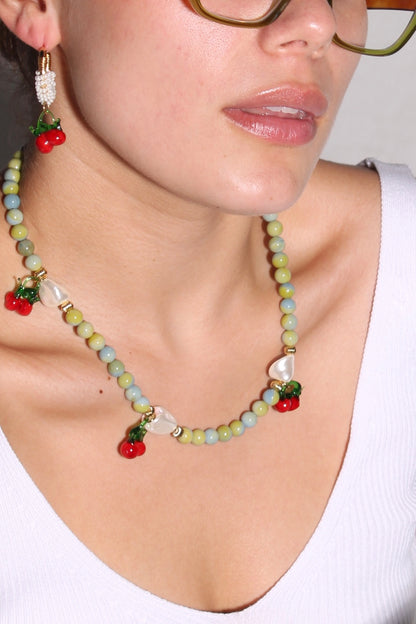 Cherry Bloom Necklace